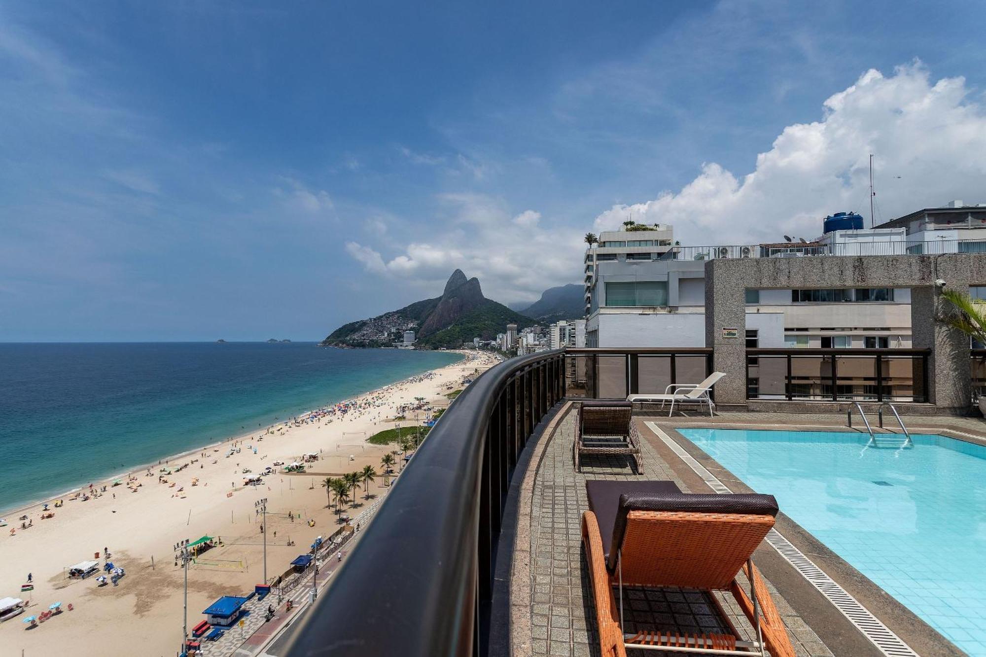 Apartamento Moderno em Prédio à Beira-mar na Praia de Ipanema Rio de Janeiro Exterior foto