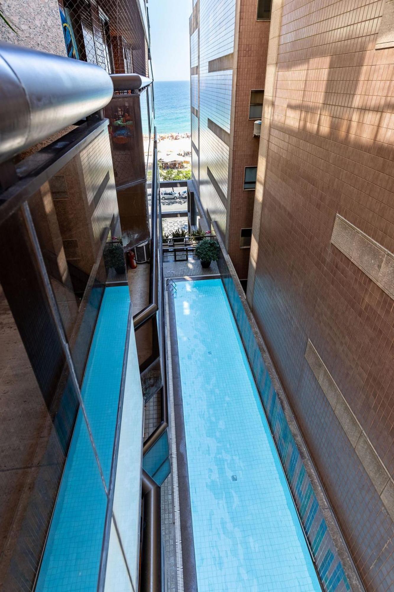 Apartamento Moderno em Prédio à Beira-mar na Praia de Ipanema Rio de Janeiro Exterior foto